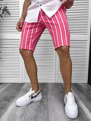 Pantaloni scurti casual, cu imprimeu, 13144