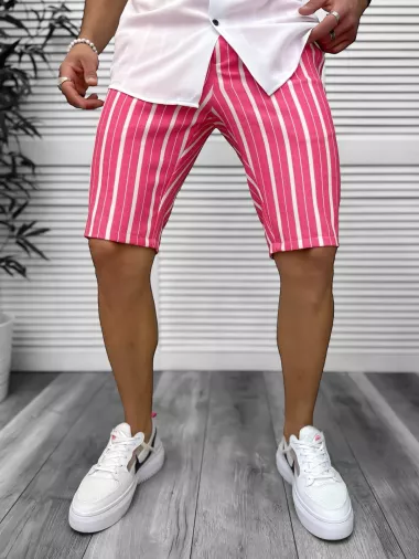 Pantaloni scurti casual, cu imprimeu, 13144