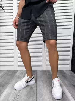 Pantaloni scurti casual, cu imprimeu, 13145 O2-6.3