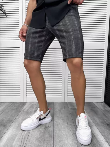 Pantaloni scurti casual, cu imprimeu, 13145