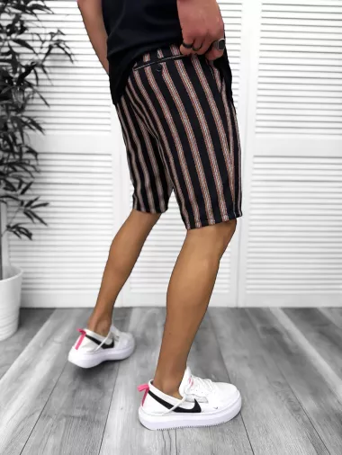 Pantaloni scurti casual, cu imprimeu, 13147 D4-3.3