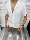 Compleu de vara camasa imprimeu + pantaloni 13102