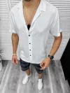 Compleu de vara camasa imprimeu + pantaloni 13104