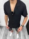 Compleu de vara camasa imprimeu + pantaloni 13106