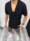 Compleu de vara camasa imprimeu + pantaloni 13107