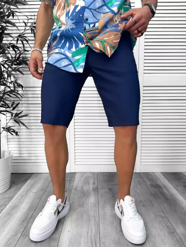 Pantaloni scurti casual, bleumarin 13058 O4-2.3