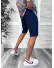 Pantaloni scurti casual, bleumarin 13058 O4-2.3