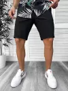 Pantaloni scurti casual, negri 13058