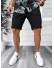 Pantaloni scurti casual, negri 13058 O4-3.2