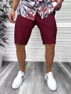 Pantaloni scurti casual, grena 13057