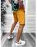 Pantaloni scurti casual, mustar 13058 D2-1.2