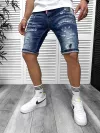 Blugi barbati scurti conici albastri 5714