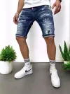 Blugi barbati scurti conici albastri 5714