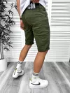 Blugi barbati scurti conici kaki 5716 H6-5