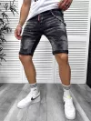 Blugi barbati scurti conici negri 5723