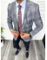 Tinuta barbati smart casual Pantaloni + Sacou + Batista + Cravata 11880