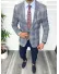 Tinuta barbati smart casual Pantaloni + Sacou + Batista + Cravata 11880