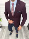 Tinuta barbati smart casual Pantaloni + Sacou + Batista + Cravata 11884