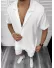 Compleu de vara, alb, camasa + pantaloni 8203A D11