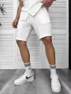 Compleu de vara, alb, camasa + pantaloni 8203A