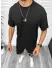 Compleu de vara, negru, tricou + pantaloni y250 O2-2.2