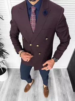 Tinuta barbati smart casual Pantaloni + Sacou + Batista 11871 Tinuta barbati smart casual Pantaloni + Sacou + Batista 11871