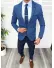 Sacou barbati slim fit, albastru 11878 41-4.1