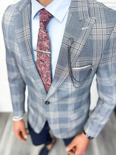 Sacou barbati slim fit 11879 S1-3