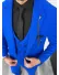 Costum barbati slim fit, albastru, 3 piese, 11839 49-3