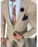 Costum barbati slim fit, bej, 3 piese, 11840 29-5
