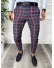 Pantaloni barbati eleganti in carouri B1745 B15-4