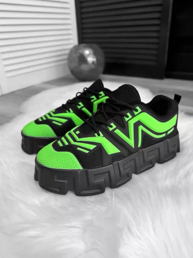 Adidasi barbati VSC Greca negri 081 T14-2