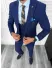 Costum barbati slim fit, bleumarin, 3 piese, 11837 33-5