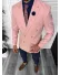 Sacou barbati slim fit, 2 randuri de nasturi, roz 11845 40-1.1