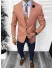 Sacou barbati slim fit, corai 11850 54-4 Sacou barbati slim fit, corai 11850 54-4