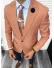 Sacou barbati slim fit, corai 11850 54-4 Sacou barbati slim fit, corai 11850 54-4