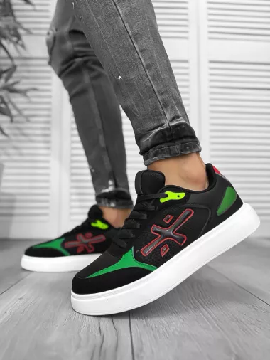 Adidasi barbati casual, negri L20
