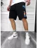 Pantaloni de trening scurti, negri, cu imprimeu Y240 N6-3.3 Pantaloni de trening scurti, negri, cu imprimeu Y240 N6-3.3
