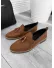 Mocasini barbati maro, tapla subtire, piele eco, comozi 12314 N6-1