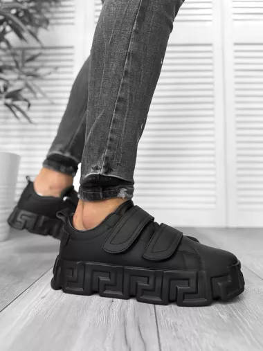 Adidasi barbati VSC Greca negri, cu arici 092 T2-4