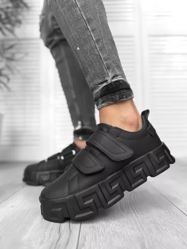 Adidasi barbati VSC Greca negri, cu arici 092 T2-4