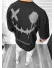 Tricou barbati negru, cu imprimeu pe spate, oversize 11815 D3-3.4