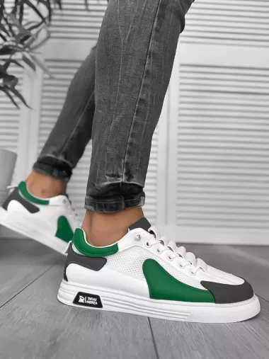 Adidasi barbati casual verzi a108 N7-2