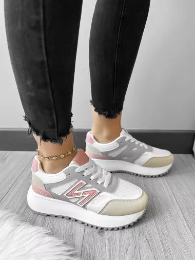 Adidasi dama casual roz La242 N7-2