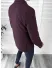 Sacou barbati slim fit, grena cu carouri, 3562