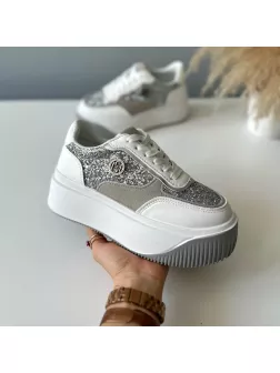 Adidasi dama casual albi ZH07