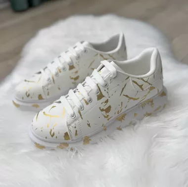 Adidasi barbati casual cu imprimeu 5577 T1-4