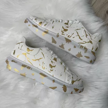 Adidasi barbati casual cu imprimeu 5577 T1-4