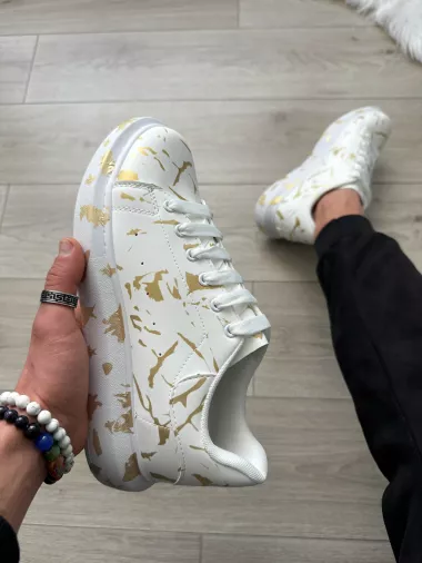 Adidasi barbati casual cu imprimeu 5577 T1-4