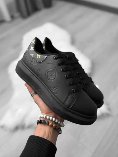 Adidasi barbati casual negri 55771 T50-4